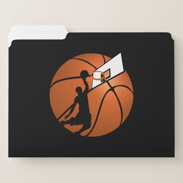 SLAM DUNK Basketball Player File Folder (Front Left)
