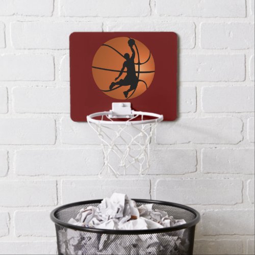 SLAM DUNK Basketball Player Mini Basketball Hoop
