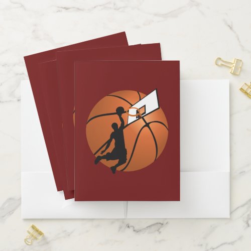 SLAM DUNK Basketball Player Pocket Folder