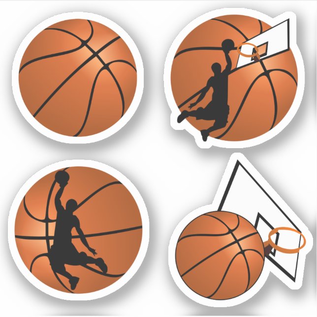 SLAM DUNK! Basketball Player Sticker (Front)