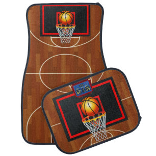 Slam Dunk Basketball Theme Car Floor Mat