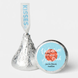 Slam Dunk Basketball Valentine Custom Hershey®'s Kisses®