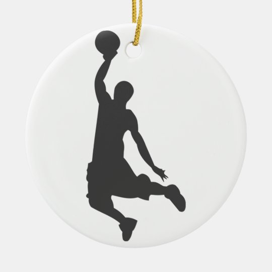 Slam Dunk Ceramic Ornament