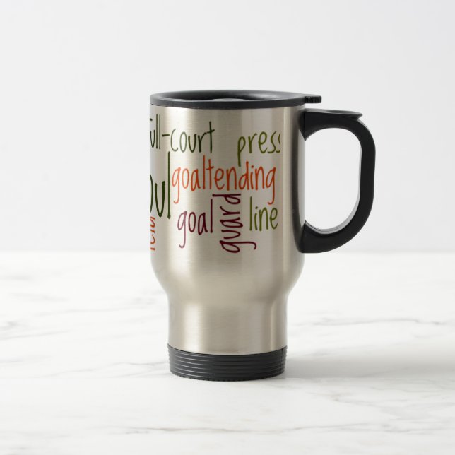 Slam Dunk Dreams: Basketball – Game of Champions Travel Mug (Right)