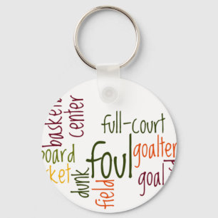 Slam Dunk Dreams: Basketball – The Game of Champio Keychain