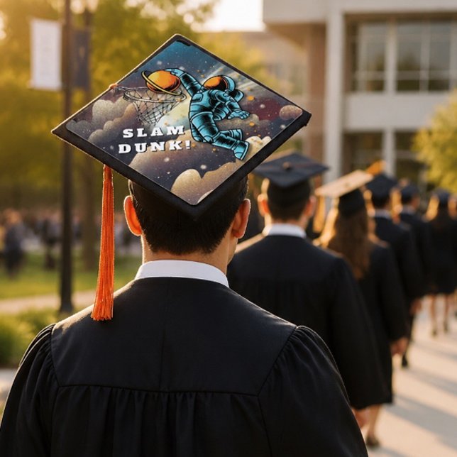 Slam Dunk! Graduation Cap Topper (Creator Uploaded)