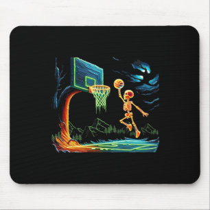 Slam Dunk Hoop Basketball Halloween Men Boys Fans Mouse Pad