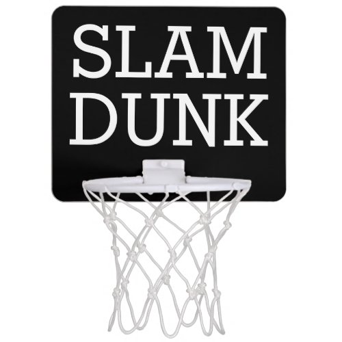 Slam Dunk Mini Basketball Hoop