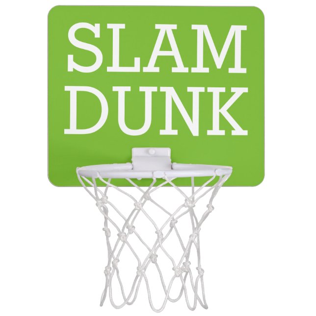 Slam Dunk Mini Basketball Hoop (Front)