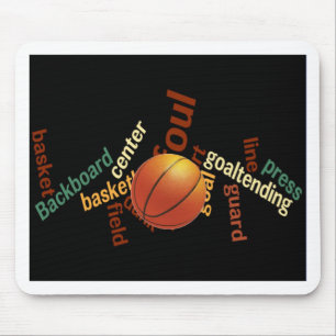 Slam Dunk of Vocabulary: Basketball Game of Champs Mouse Pad