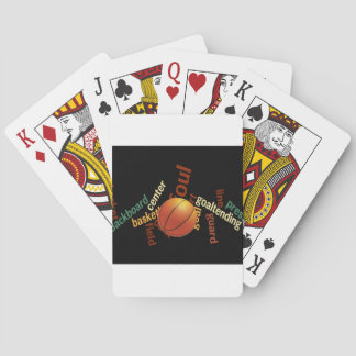 Slam Dunk of Vocabulary: Basketball Game of Champs Poker Cards