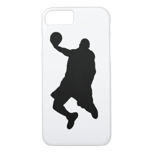 Slam Dunk Player Silhouette iPhone 7 Case
