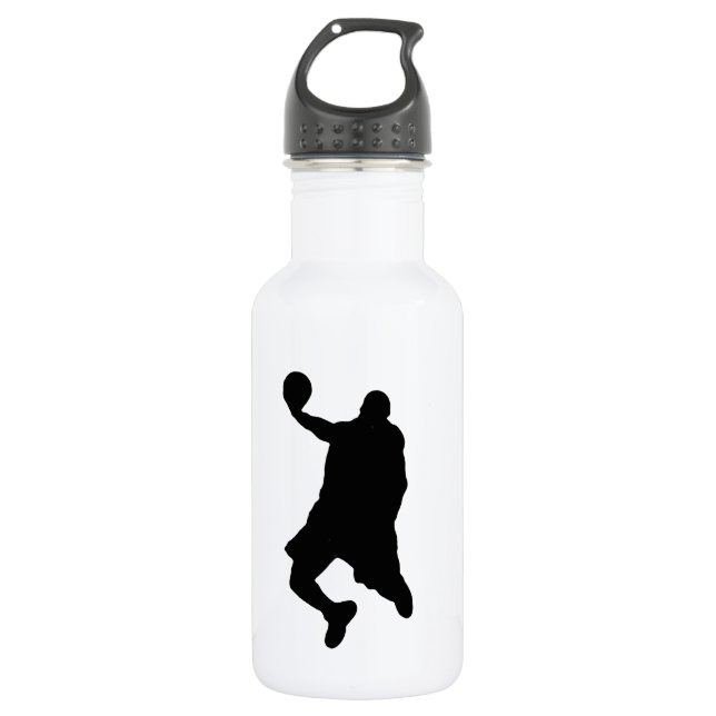 Slam Dunk Player Silhouette Water Bottle (Front)