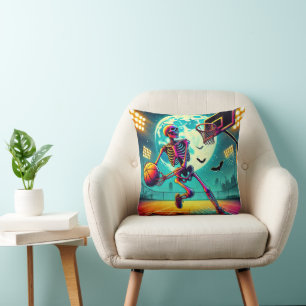 Slam Dunk Specter Throw Pillow
