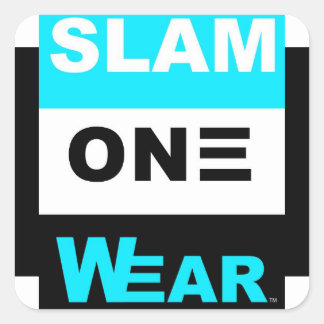 SLAM ONE WEAR SQUARE STICKER