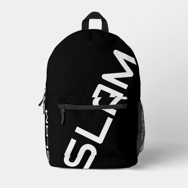 SLAM PRINTED BACKPACK (Front)