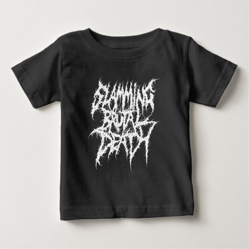 Slamming Brutal Death Metal Baby T_Shirt