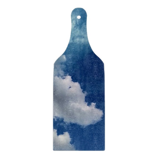 Slanted cloud cutting board (Front)