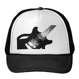 Guitar Hats and Guitar Trucker Hat Designs