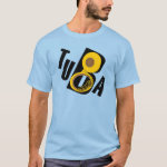 Slanted Tuba Text T-Shirt