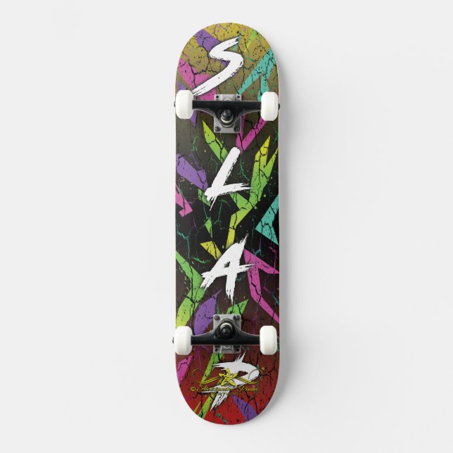  SLAP 2/10 SKATEBOARD (Front)