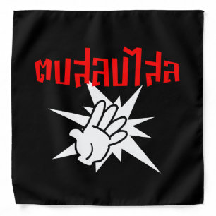 Slap You Silly ☆ Dop Salop Salai in Thai Script ☆ Bandana