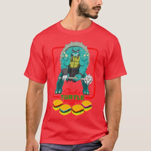 Slashs Turtle Burgers T_Shirt