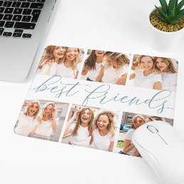 Slate | Best Friends Photo Collage Mouse Pad