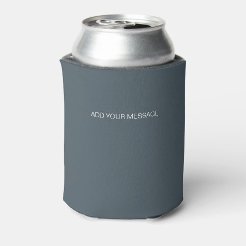 Slate Blue  Can Cooler