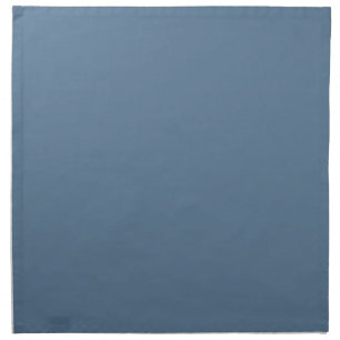 Slate Blue color to FallHouses Cloth Napkin