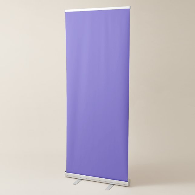 Slate Blue Custom Pull-Up Banner (3/4)