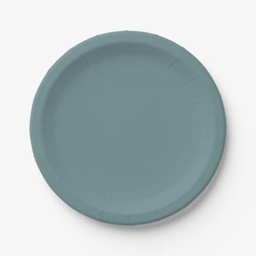Slate blue earthy natural tone   paper plates