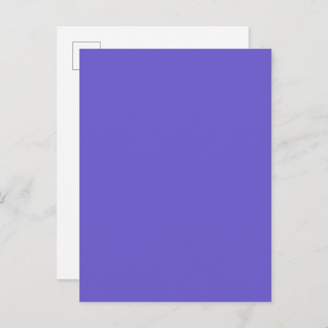 Slate Blue Invitation Postcard – Customizable (Front/Back)