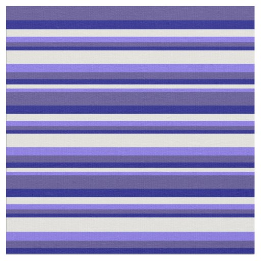 Slate Blue, Light Cyan, Blue & Dark Slate Blue Fabric