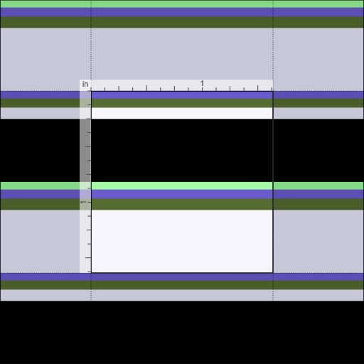 Slate Blue, Olive Green, Lavender, Black & Green Fabric