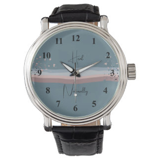 Slate Blue Twilight Meditation Watch