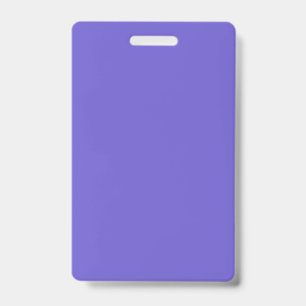 Slate Blue Vertical Event Badge – Customizable