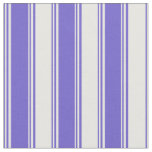 Slate Blue &amp; White Stripes/Lines Pattern Fabric