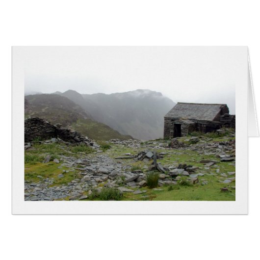 Slate bothy - Lake District Cards (Front Horizontal)