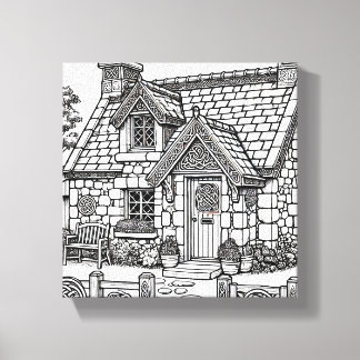 Slate Cottage #17 Canvas Print