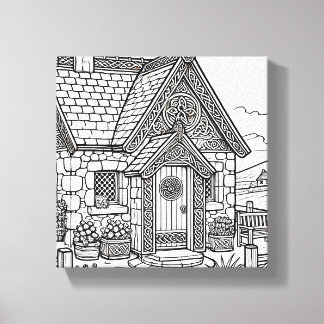 Slate Cottage #32 Canvas Print