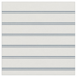 Slate Gray and Mint Cream Lined Pattern Fabric