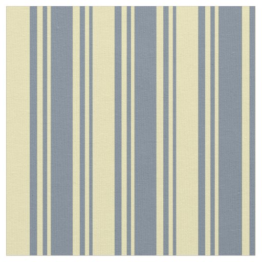 Slate Gray and Tan Striped/Lined Pattern Fabric