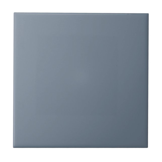 Slate Gray Ceramic Tile (Front)