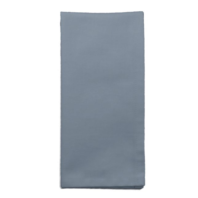 Slate Gray Cloth Napkins (Folded)