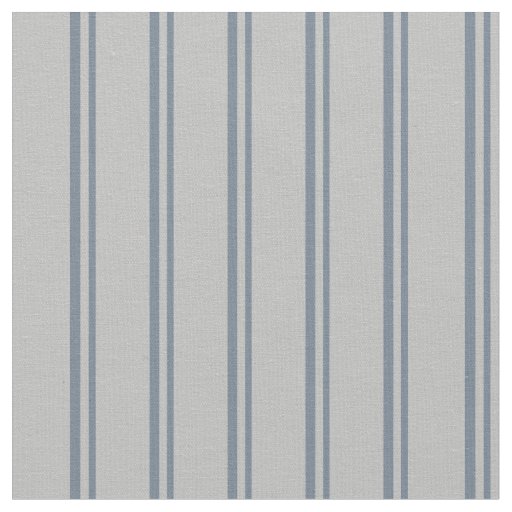 Slate Gray & Grey Lines/Stripes Pattern Fabric