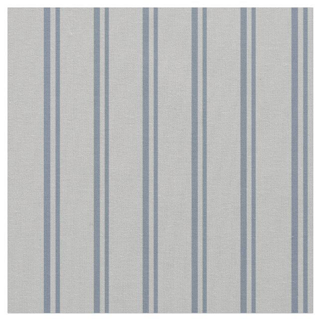Slate Gray & Grey Lines/Stripes Pattern Fabric (Close Up)