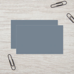 Slate Gray Oceania Business Card
