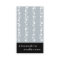 Slate Gray Stylish Dots and Straw Business Cards