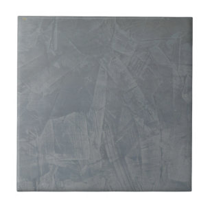 Slate Grey Venetian Plaster Ceramic Tile